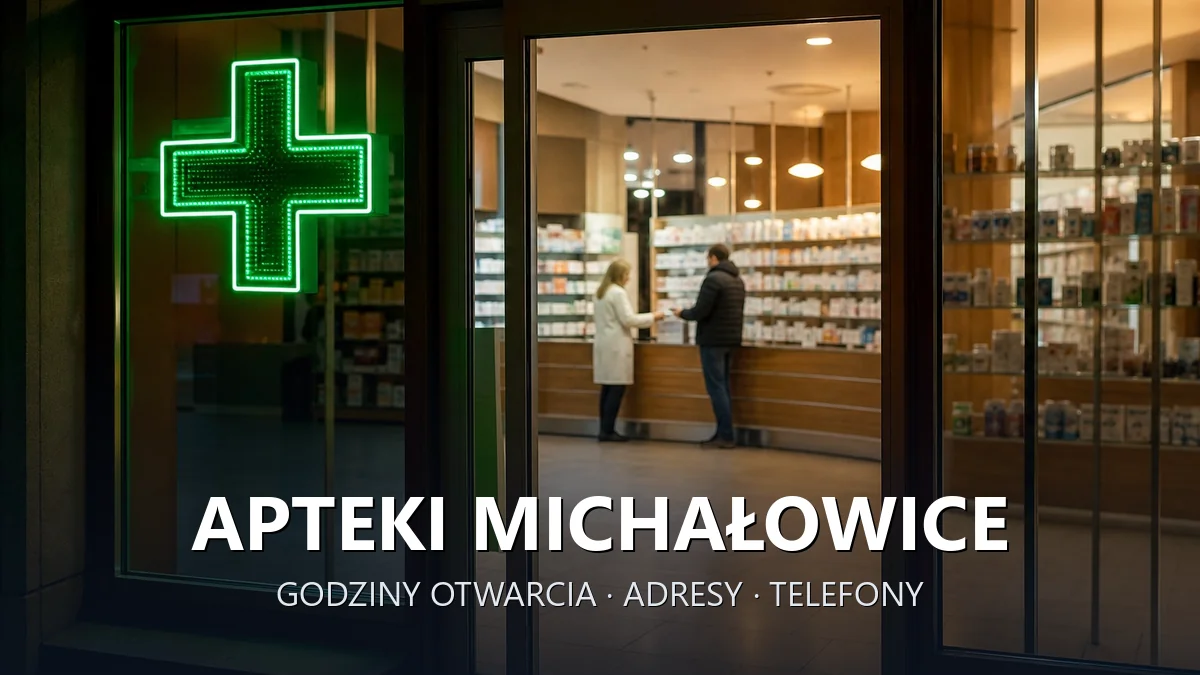 Apteki Michałowice, powiat pruszkowski - adresy, telefony, godziny otwarcia