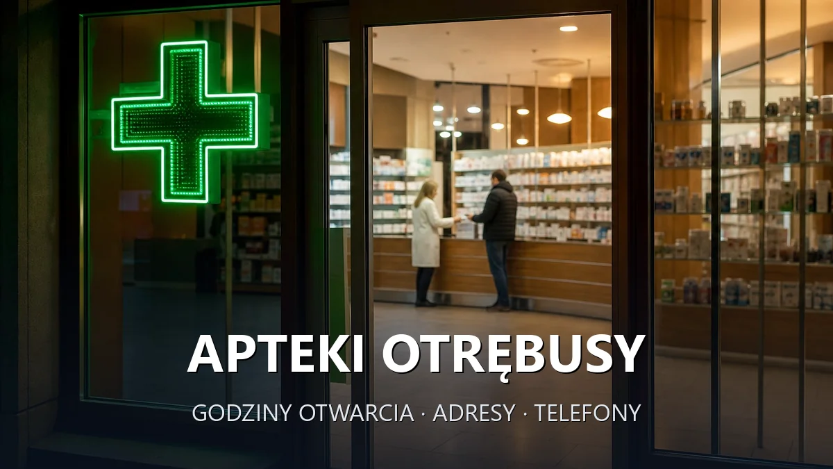 Apteki Otrębusy, gmina Brwinów, powiat pruszkowski - adresy, telefony, godziny otwarcia