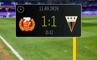 [PIŁKA NOŻNA] Znicz Pruszków – GKS Tychy 1:1. Remis lidera z wiceliderem w Betclic 2. lidze