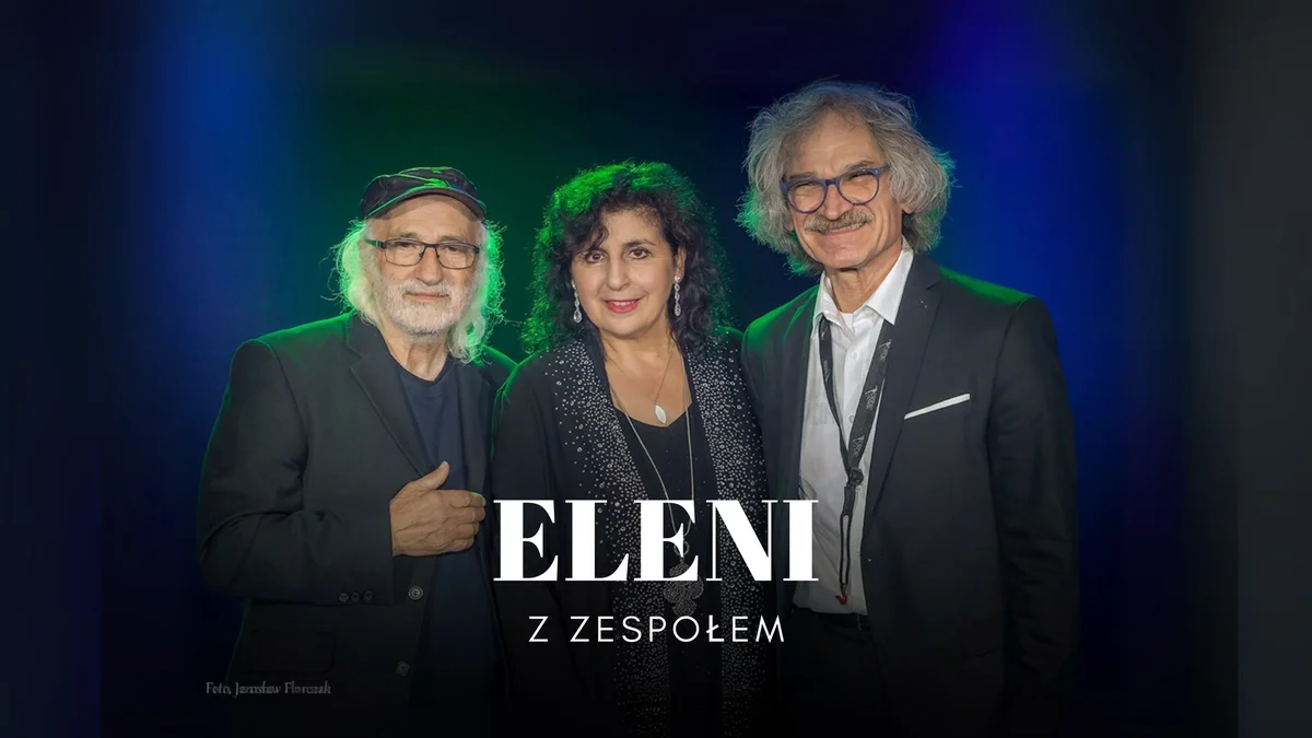 Grafika promocyjna wydarzenia ELENI — jubileuszowy koncert 22 maja 2026 w Pruszkowie