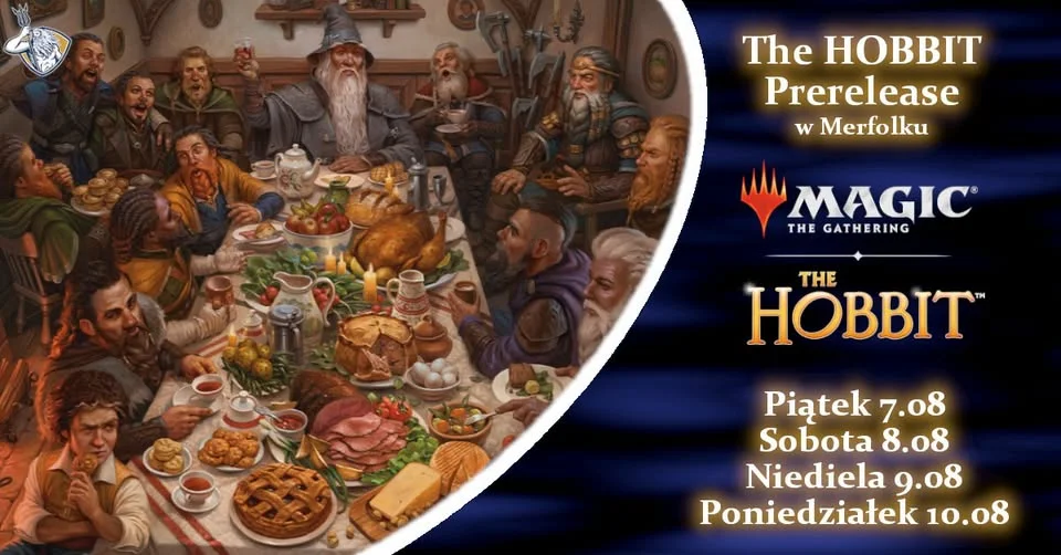 Grafika promocyjna wydarzenia MTG The Hobbit Prerelease w Merfolku – turnieje