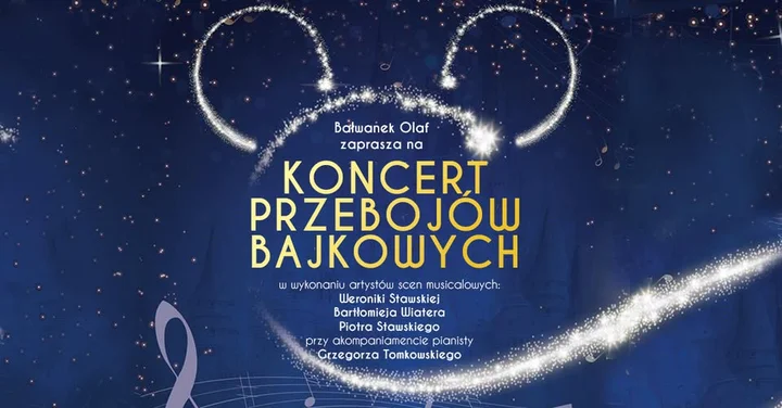 Grafika promocyjna wydarzenia Pruszków: Bałwanek Olaf zaprasza — Koncert Przebojów Bajkowych
