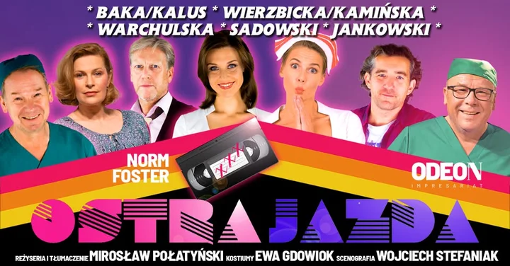 Grafika promocyjna wydarzenia Pruszków: Ostra jazda — gorący spektakl w gwiazdorskiej obsadzie