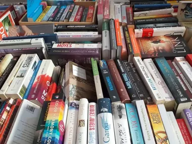 Grafika promocyjna wydarzenia Czerwcowa wymiana książek w Pruszkowie