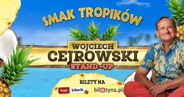 Grafika promocyjna wydarzenia Wojciech Cejrowski – Smak Tropików (stand-up) w Pruszkowie