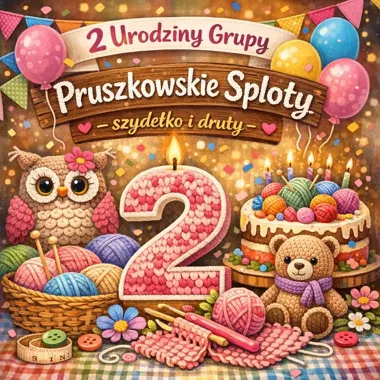 Grafika promocyjna wydarzenia Pruszkowskie Sploty świętują 2. urodziny w Parku Potulickich
