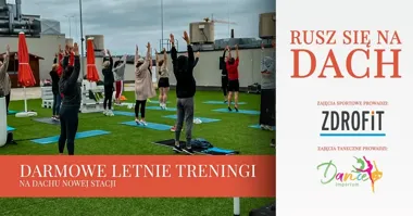 Grafika promocyjna wydarzenia RUSZ SIĘ NA DACH – energetyczne wakacje