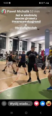 Grafika promocyjna wydarzenia Wojownicy dla Wojowniczki Beaty — Charytatywna Gala Bokserska w Pruszkowie