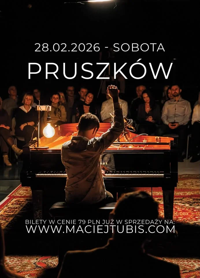 Grafika promocyjna wydarzenia TUBIS SOLO | About Chopin... — koncert w Pruszkowie (28 lutego 2026)