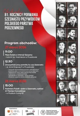 Pruszków szykuje dwa dni pamięci o porwaniu Szesnastu