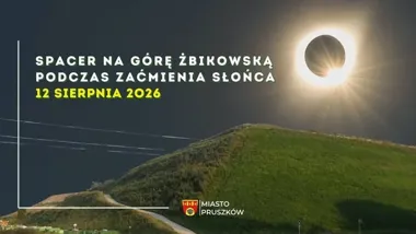Zaćmienie Słońca nad Pruszkowem. Spacer na Górkę Żbikowską