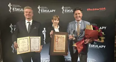 Trzy osoby związane z MSCZ w Pruszkowie docenione w konkursie Eskulapy Mazowsza