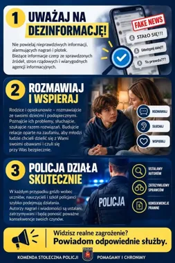 Internetowe groźby w Warszawie i okolicznych powiatach. Policja reaguje