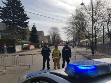 Policyjny parasol nad Raszynem - trzy imprezy, zero zakłóceń