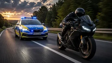 13 kontroli i jeden wniosek do sądu - motocykliści pod lupą w Pruszkowie