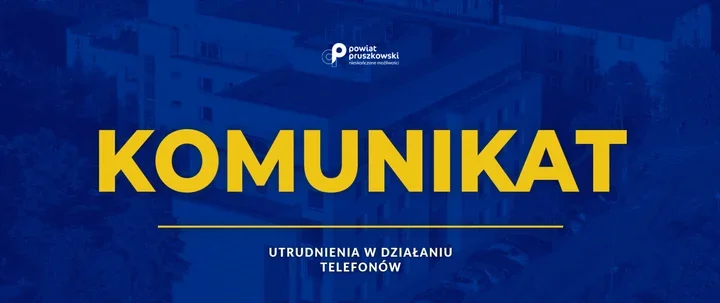 Awaria telefonów w Starostwie Powiatowym w Pruszkowie
